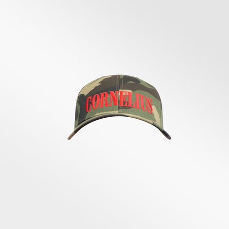 WOODLAND CAMO CAP