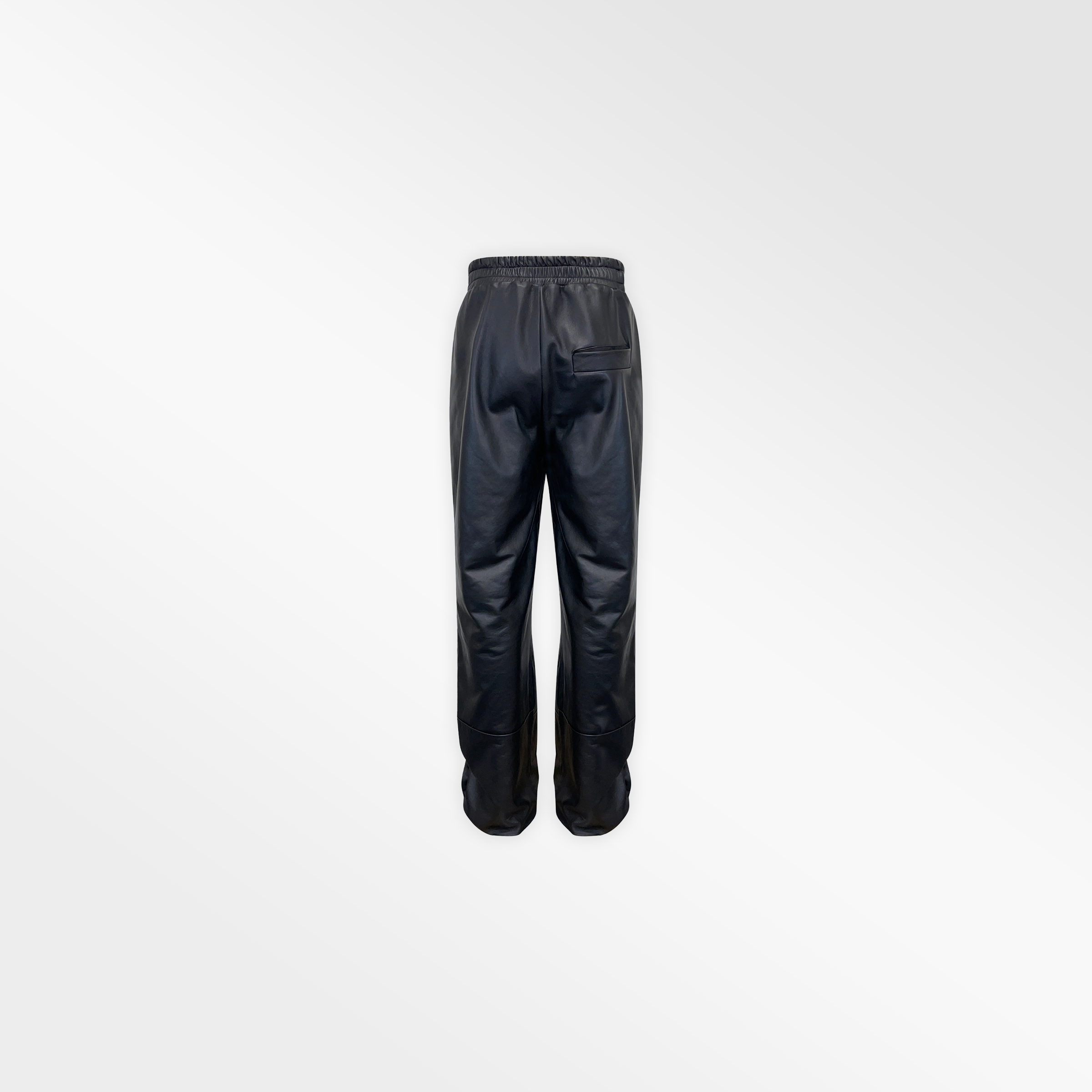 LAMBSKIN LEATHER JOGGER PANTS