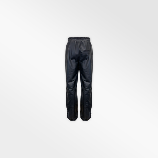 LAMBSKIN LEATHER JOGGER PANTS