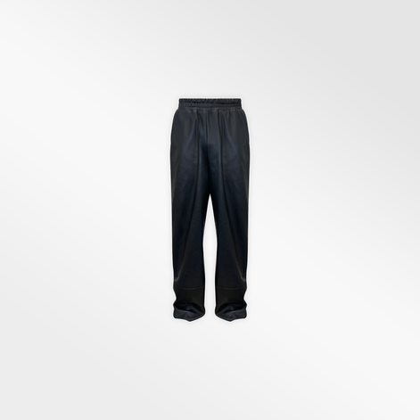 LAMBSKIN LEATHER JOGGER PANTS