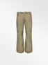 KHAKI COTTON TWILL PANTS